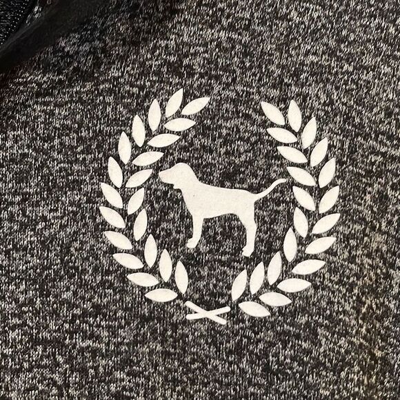 PINK‎ Full Zip Sweatershirt. Hoodie. Size Small Black/White - Picture 3 of 8